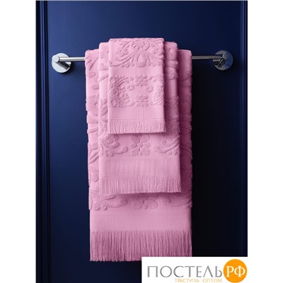 Полотенце Arya С Бахромой 50X90 Isabel Soft Сухая Роза