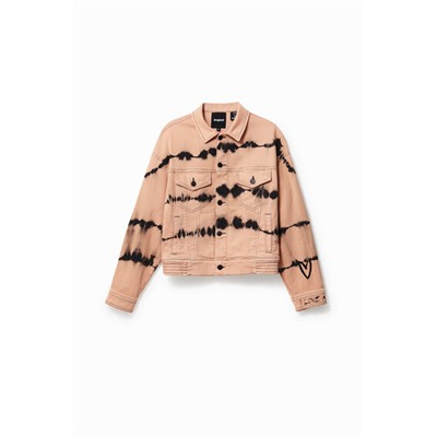 Chaqueta vaquera tie dye