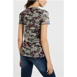 Camiseta slim tul