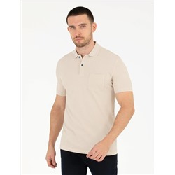 Taş Regular Fit Polo Yaka Basic Tişört