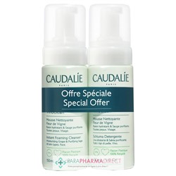 Caudalie Vinoclean - Mousse Nettoyante Fleur de Vigne - LOT de 2x150mlLot  × 2