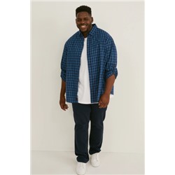 Hemd - Regular Fit - Button-down - kariert