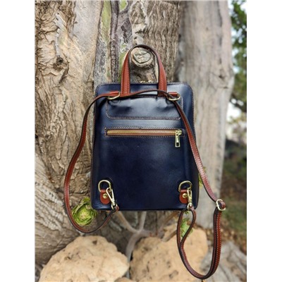 Ab. Zapatos 1619/2 New R · ANTRACITA+AB.Z PELLE MOCHILA VERA PELLE (590) marino-cuero АКЦИЯ