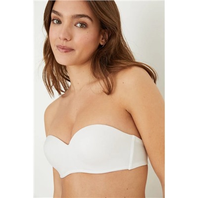 MAGICAL Sujetador sin tirantes push up microfibra