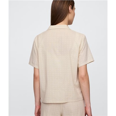 Eyelet PJ Shirt