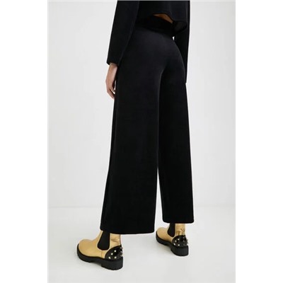 Pantalón campana aterciopelado