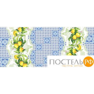 ПВ80209961 Лимончелло 1 полотенце вафельное 80*150 см Вафельное полотно Текс-Дизайн