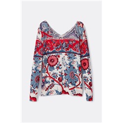Jersey punto floral