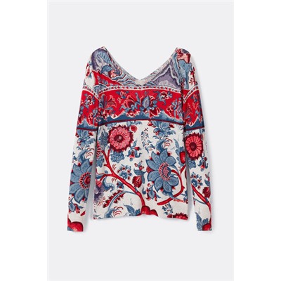 Jersey punto floral