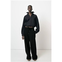 WIDE-LEG TROUSERS WITH ELASTIC WAISTBAND