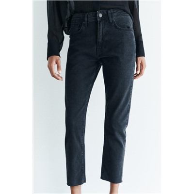 ZW COLLECTION RELAXED SLIM FIT MID-RISE JEANS