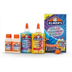 Elmer’s Color Changing Slime Kit | Slime Supplies Include Elmer's Color Changing Glue, Elmer’S Magical Liquid Slime Activator, UV Light, 5 Piece Kit