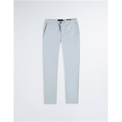 Slim Fit Chino Trousers, Men, Light Blue