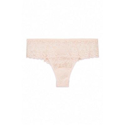 Braga ancha encaje rosa