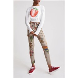 Pantalón cargo camoflower