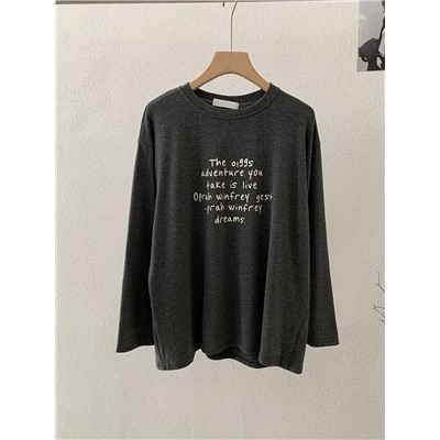 Женский утепленный лонгслив  Модель овер