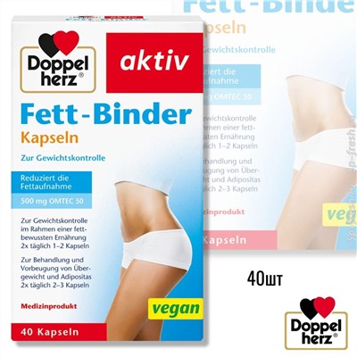 Fett-Binder Kapseln, 40 St