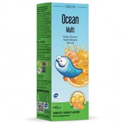 Комплекс витаминов для детей ORZAX OCEAN Multi Syrop 150 мл