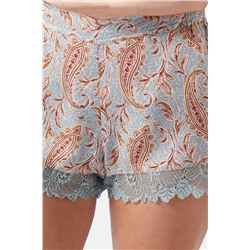 Short Ichai Azul verdoso