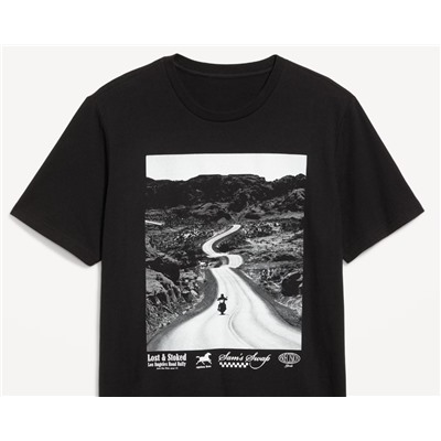 Crew-Neck Graphic T-Shirt