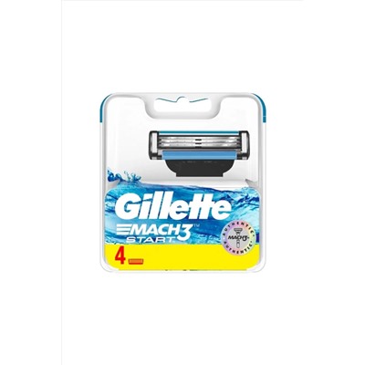 Gillette, Mach3 Start Yedek Tıraş Bıçak 4lü