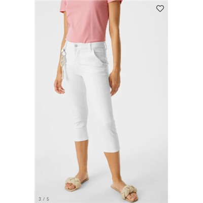 Set - Capri Jeans und Schlüsselanhänger - 2 teilig
