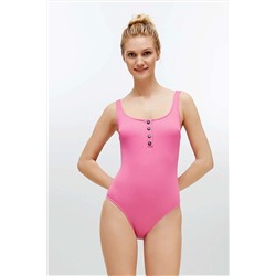 U.S. Polo Assn. Kadın Pembe Mayo 22527