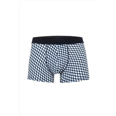 Erkek Lacivert 3'lü Boxer