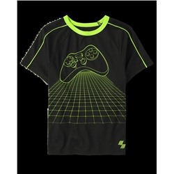 The Children’s Place  Boys Gamer Performance Top - Black