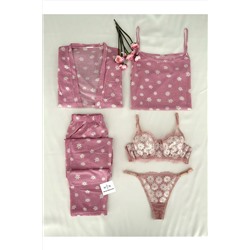 MH Moony Homewears 5'li Darling Pijama Iç Giyim Seti darlingpijama