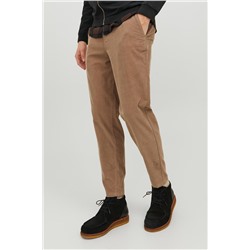 Pantalón chino de terciopelo Beige