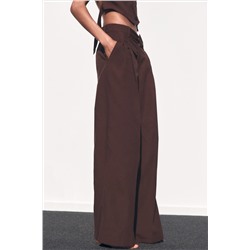 PLEATED TROUSERS