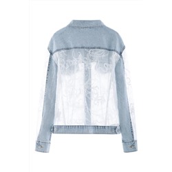 Chaqueta Azul y blanco