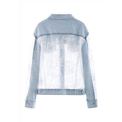 Chaqueta Azul y blanco