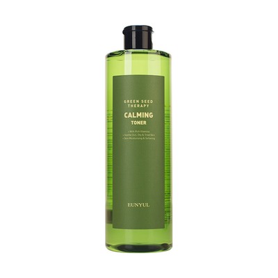 EUNYUL Green Seed Therapy Calming Toner Успокаивающий тонер для лица с экстрактами зеленых плодов 500мл