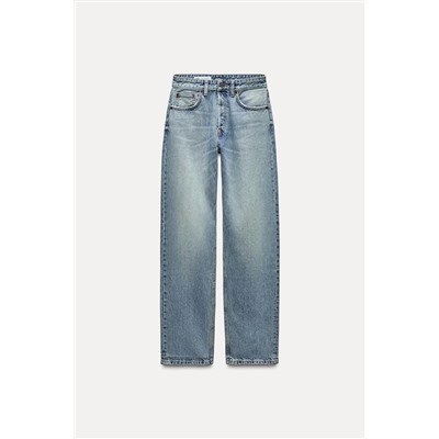 TRF STRAIGHT-LEG MID-RISE JEANS