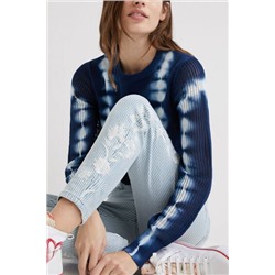 Vaquero Skinny de rayas