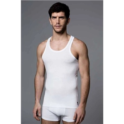 U.S. Polo Assn. 80088 Erkek Beyaz Atlet Şort Set US.POLOASSN.80088