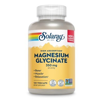 Solaray Магний глицинат 350 мг magnesium glycinate 120