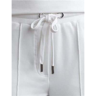 Трикотажные брюки на резинке из футера двухнитки эластичные