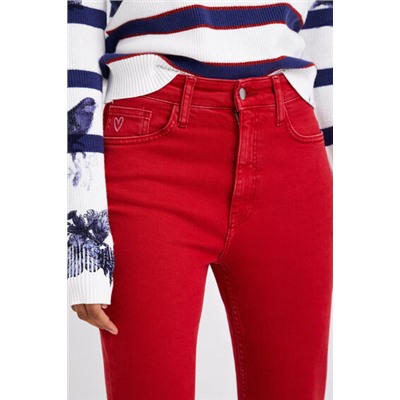 Pantalón tobillero acampanado