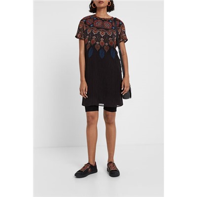 Vestido corto mandala