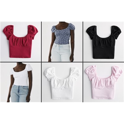 RUCHED BUST TOP