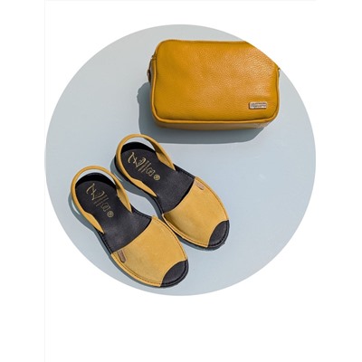 КОМБО Ab.Zapatos • 3106-8 • amarillo + AB.ZAPATOS Pelle 21-20 (370) ocra АКЦИЯ