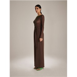Langärmlige Bluse im Slim-Fit
