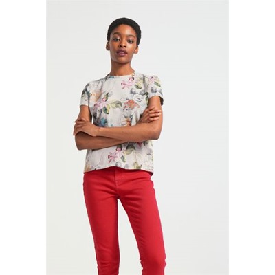 Camiseta tropical Mickey Mouse