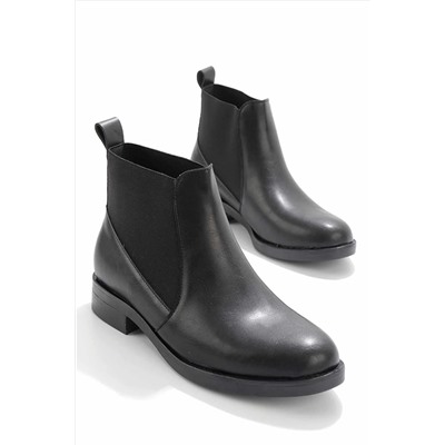 Bambi Siyah Kadın Bot & Bootie K025752111
