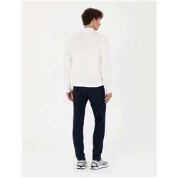 Koyu Lacivert Slim Fit Jean Pantolon