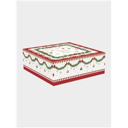 Салатник, 15х5 см, 250 мл, фарфор P, белый, Новогодняя гирлянда, Magie de Noel