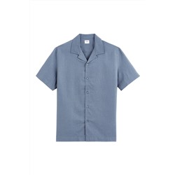 Camisa de lino - Azul